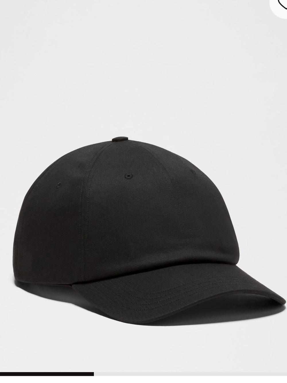Lululemon Black Baseball Cap